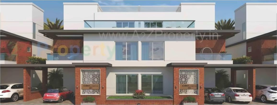 3D Elevation of real estate project Karma Lifestyle located at Vadodara, Vadodara, Gujarat