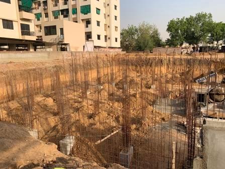 198368_const of real estate project Kasper Bliss located at Bhayli, Vadodara, Gujarat