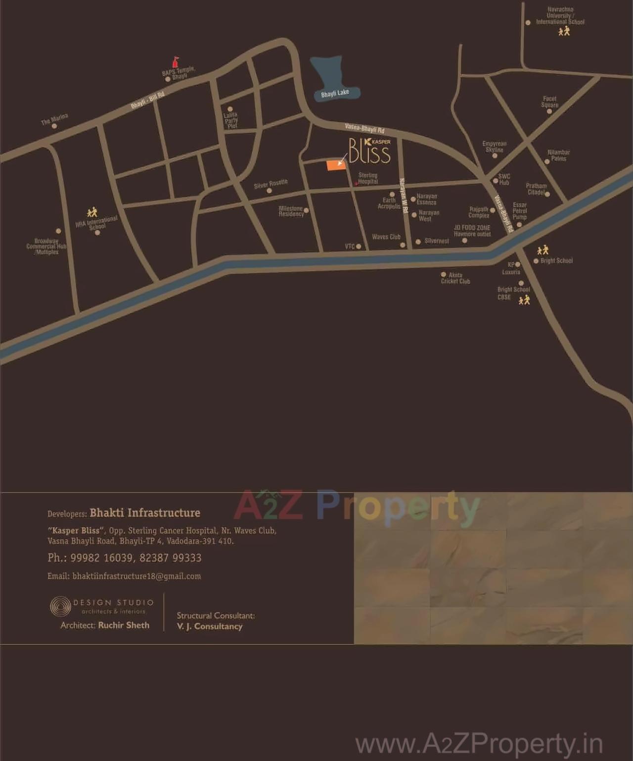  of real estate project Kasper Bliss located at Bhayli, Vadodara, Gujarat