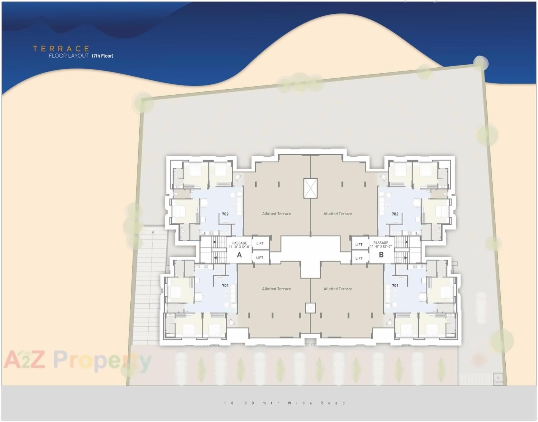 Layout of real estate project Kd 10 located at Vadodara, Vadodara, Gujarat