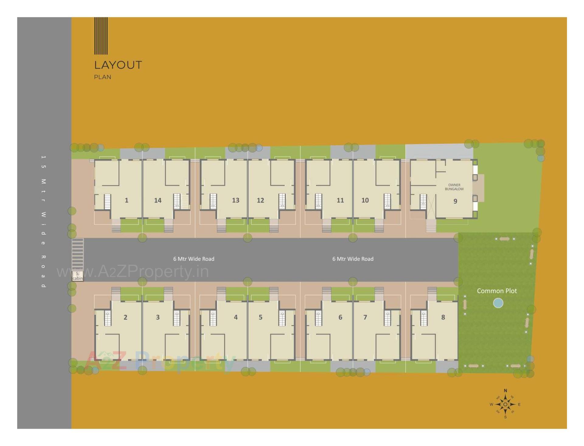 Layout of real estate project Kd Millennia located at Bill, Vadodara, Gujarat