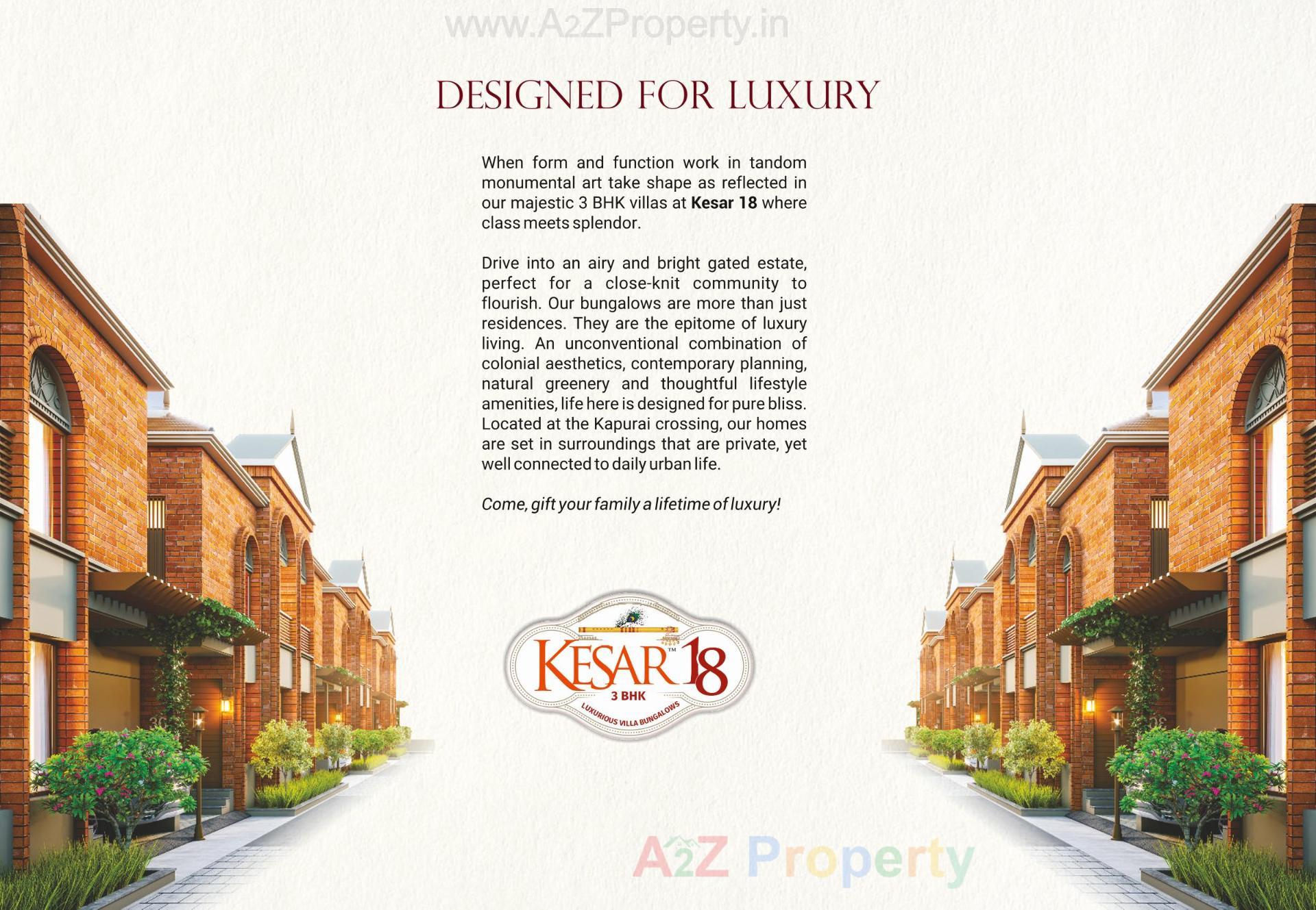  of real estate project Kesar located at Kapurai, Vadodara, Gujarat