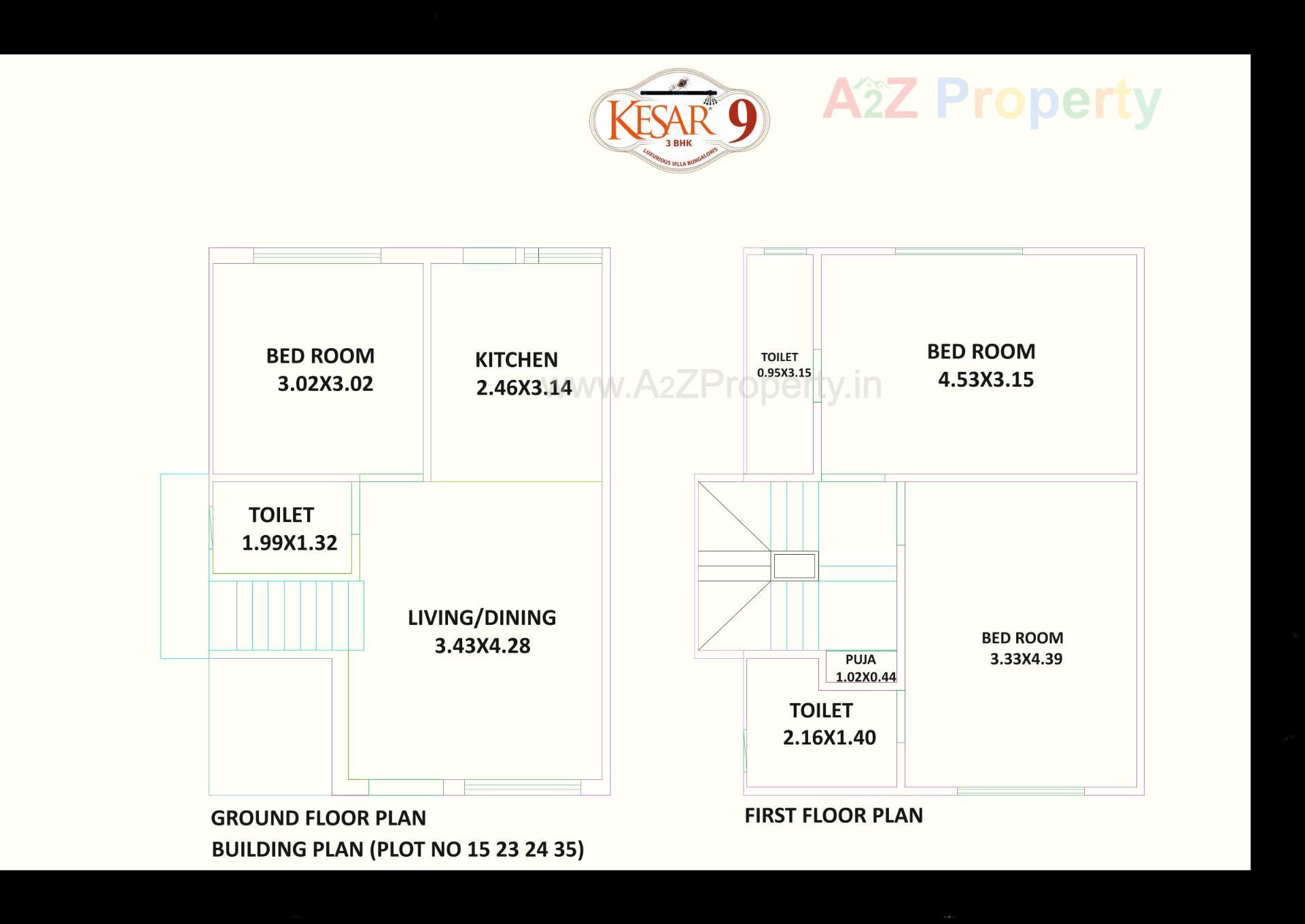  of real estate project Kesar located at Kapurai, Vadodara, Gujarat
