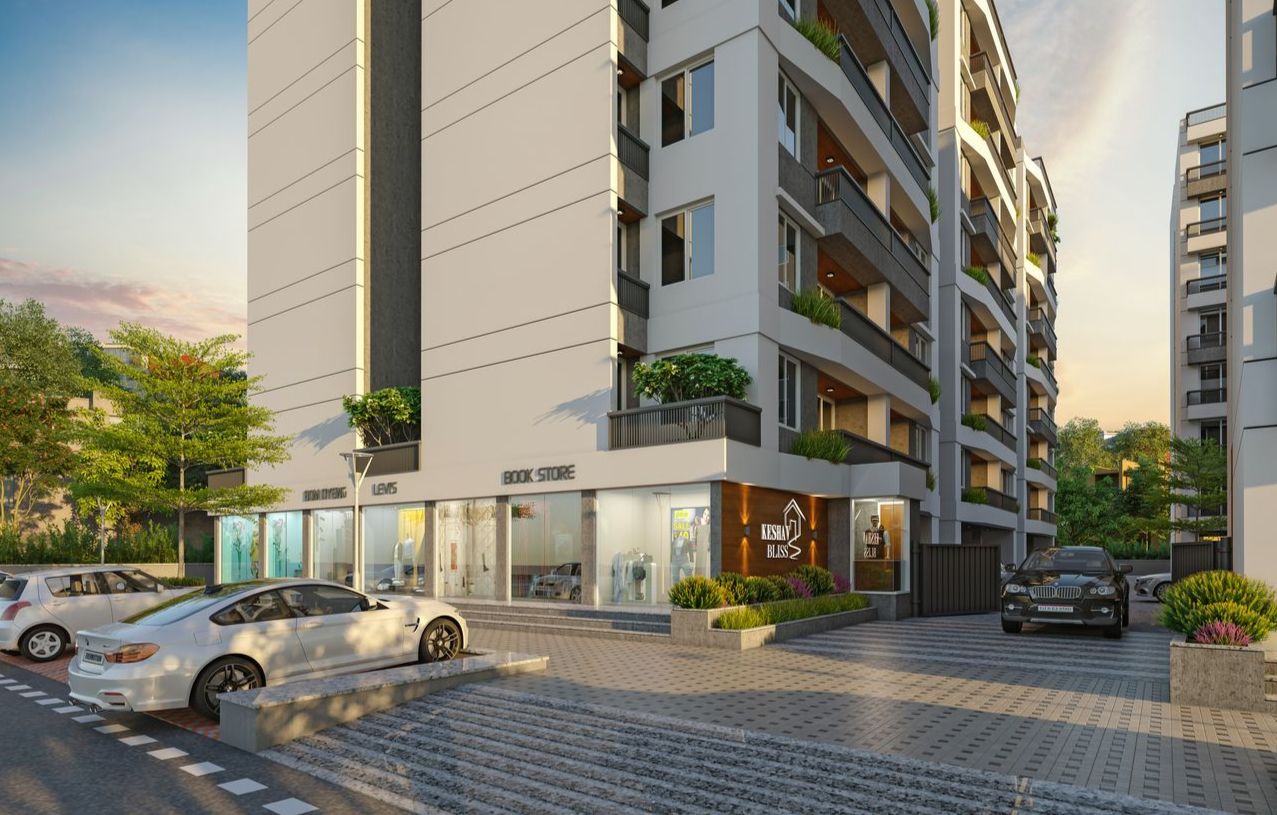0_4 of real estate project Keshav Bliss located at Bapod, Vadodara, Gujarat