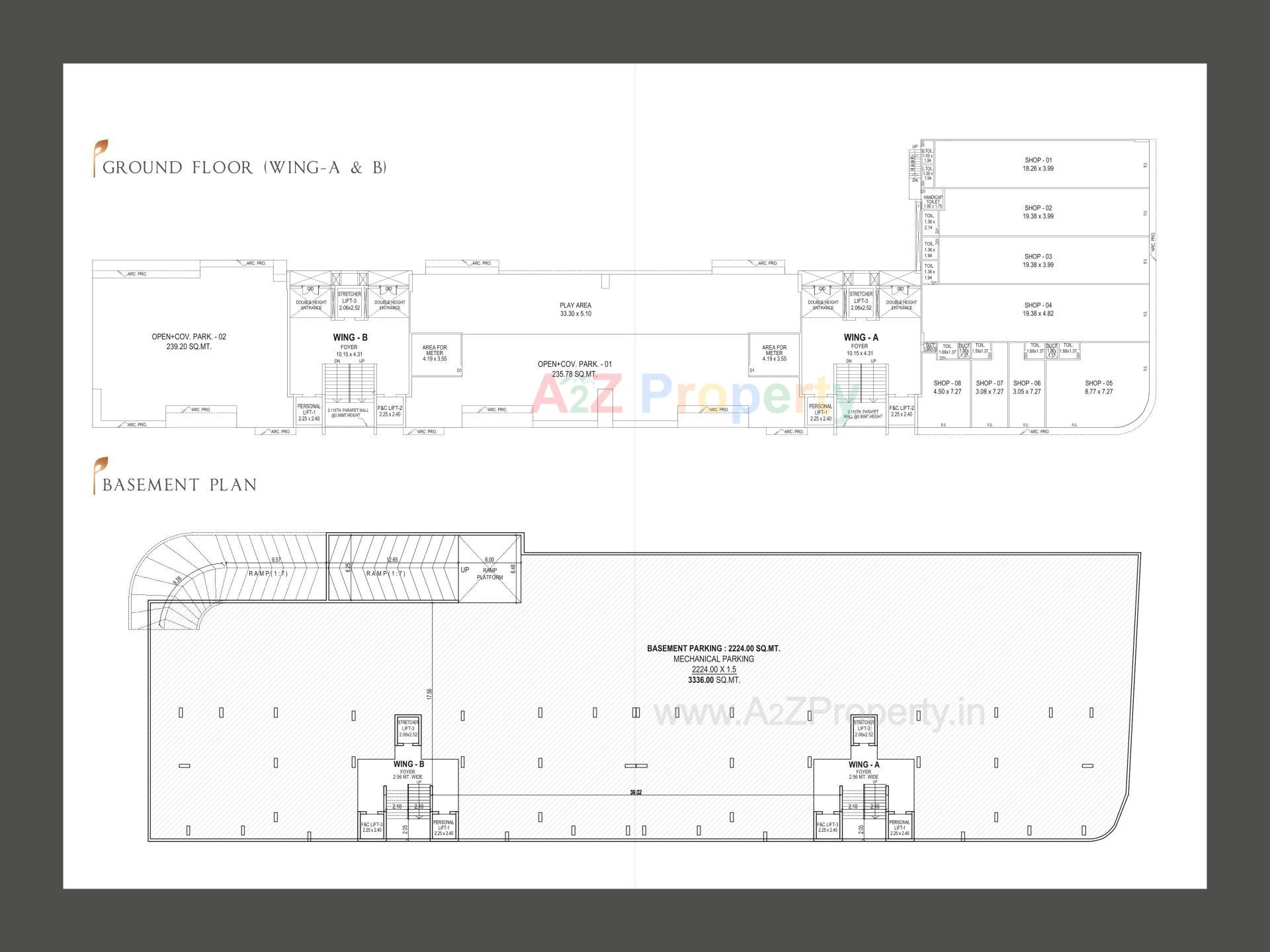 Layout of real estate project Keystone located at Bhayli, Vadodara, Gujarat