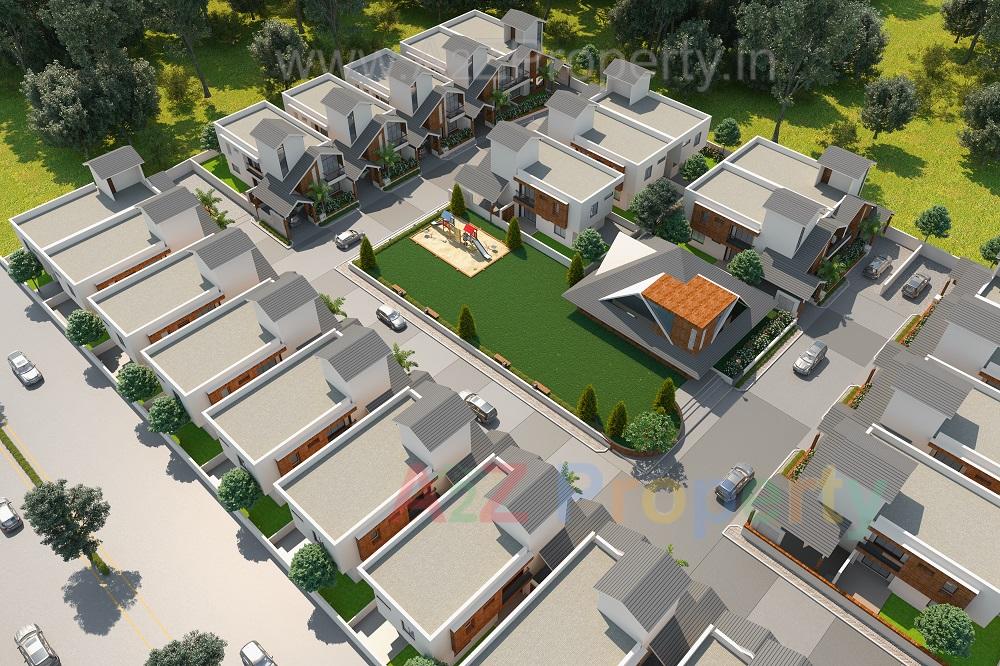 3D Elevation of real estate project Keystone Mansions located at Khanpur, Vadodara, Gujarat