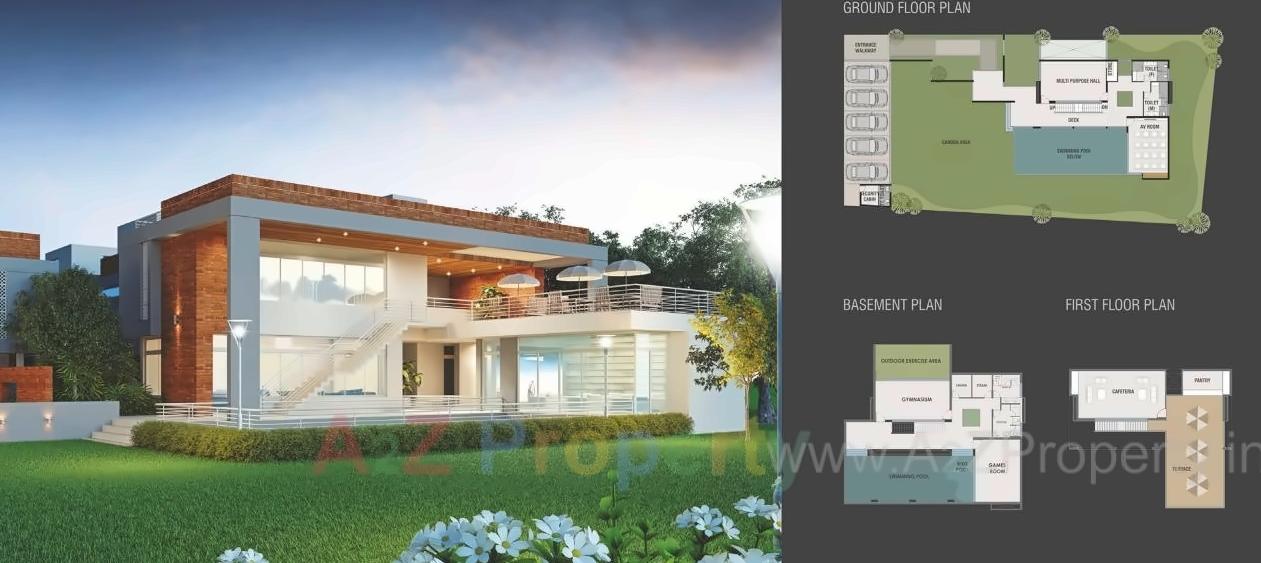 3D Elevation of real estate project Keystone Mansions located at Khanpur, Vadodara, Gujarat