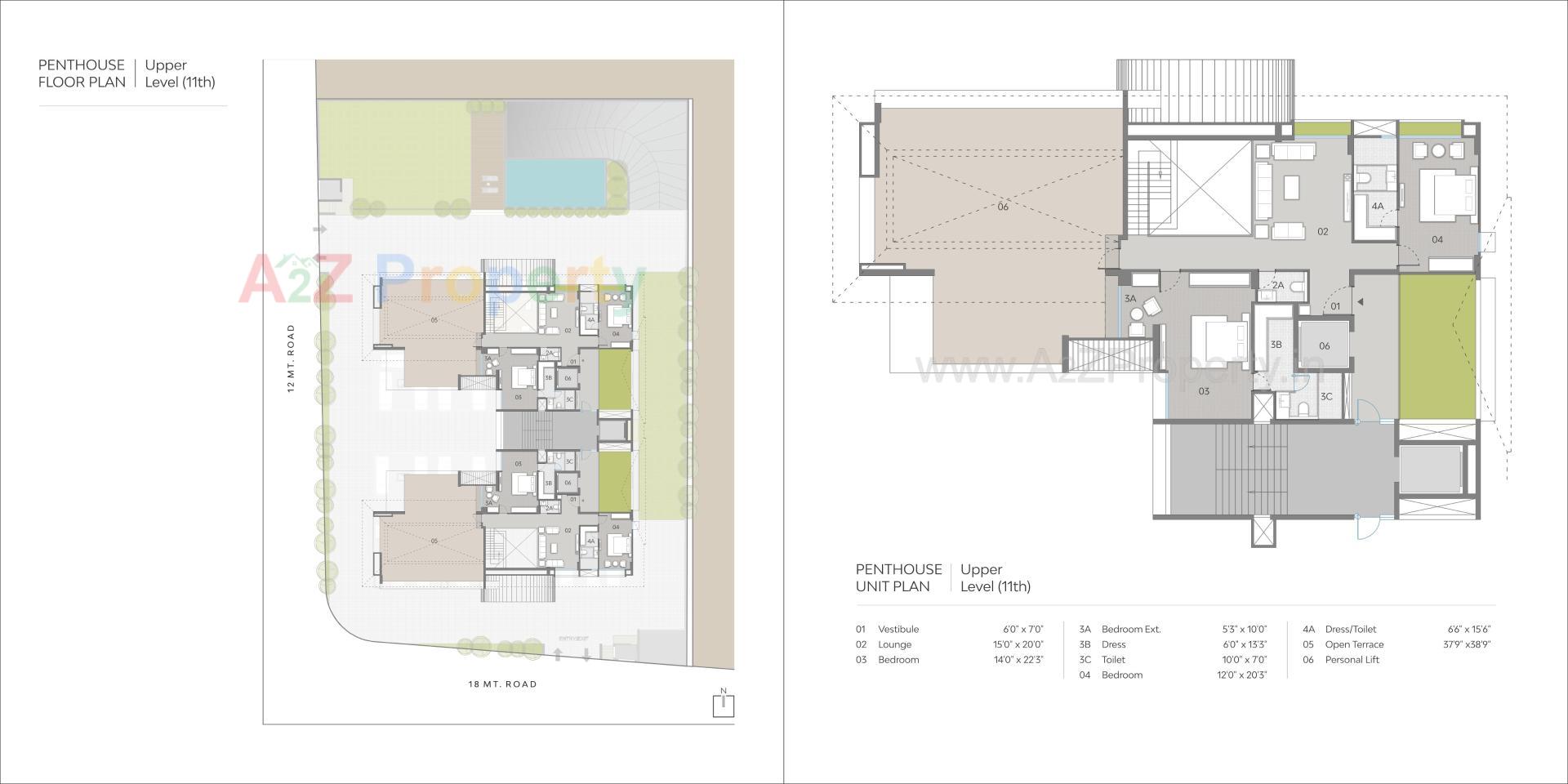 Layout of real estate project Keystone Skymont located at Gotri, Vadodara, Gujarat