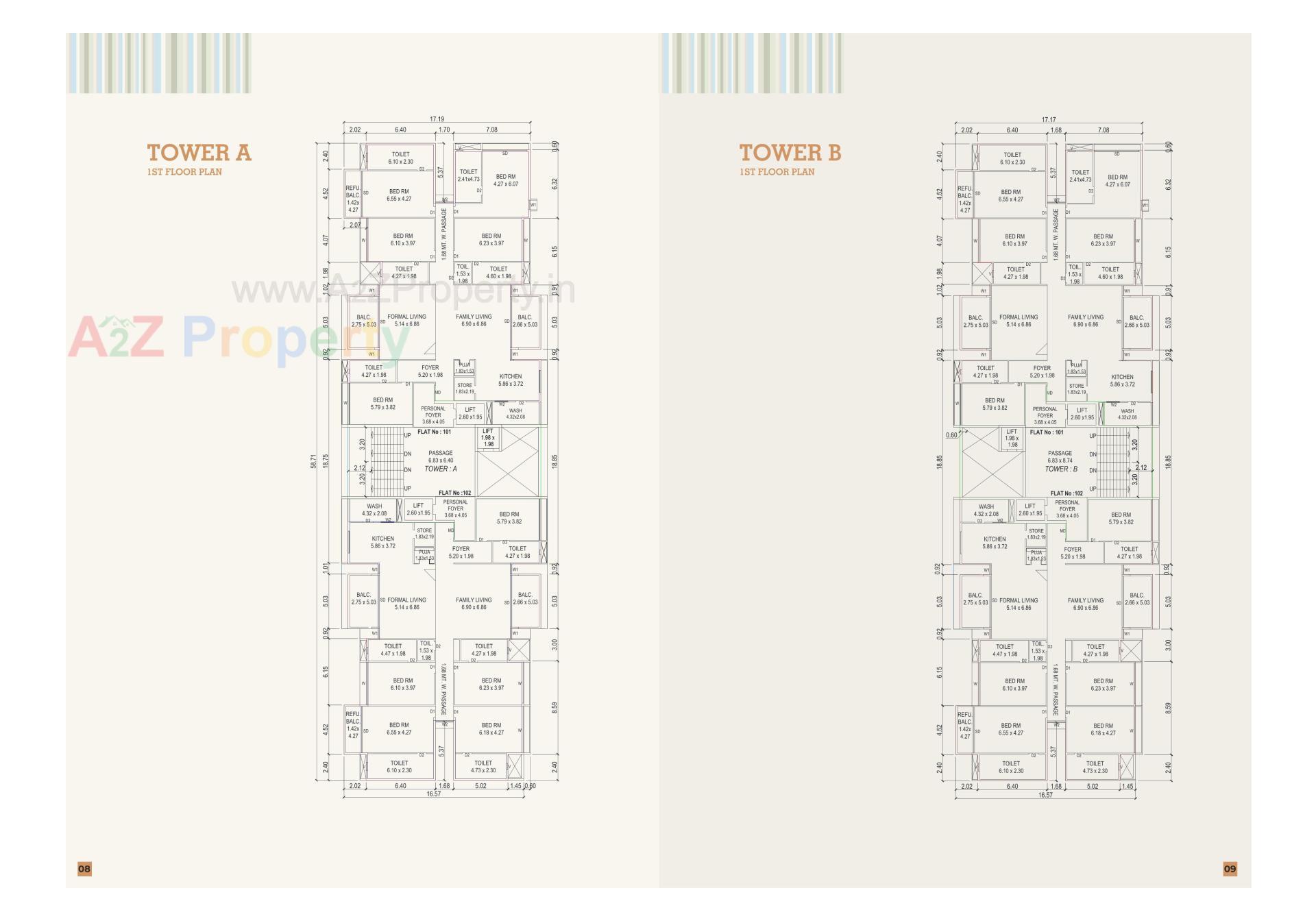 Layout of real estate project Keystone Skyvillas Xl located at Gotri, Vadodara, Gujarat