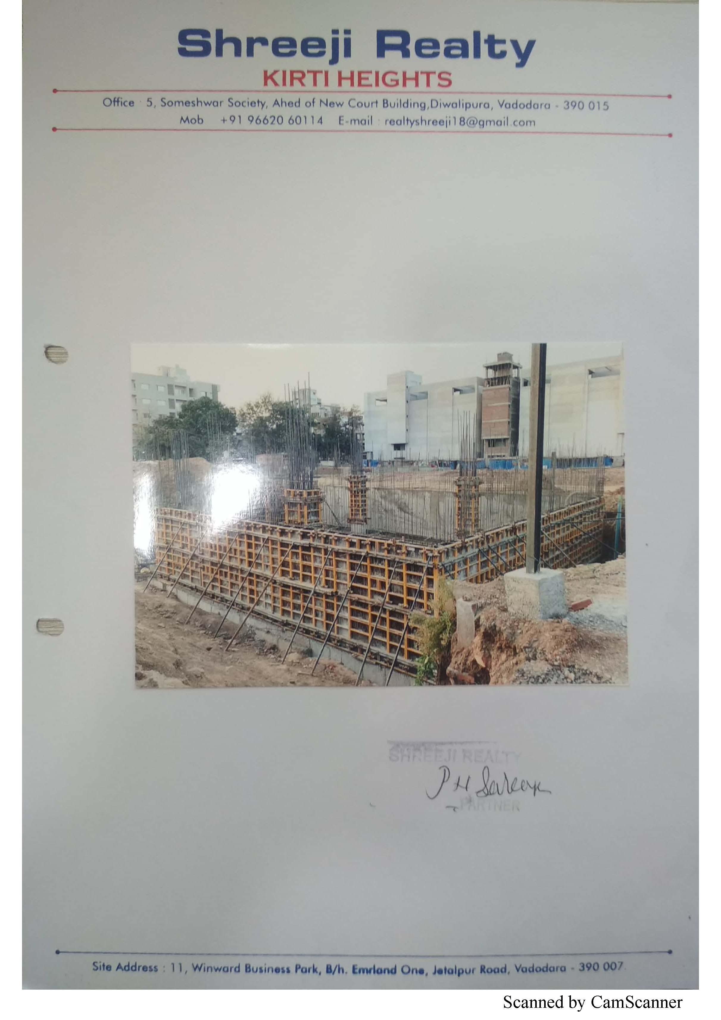 148846_const of real estate project Kirti Heights located at Kasba, Vadodara, Gujarat