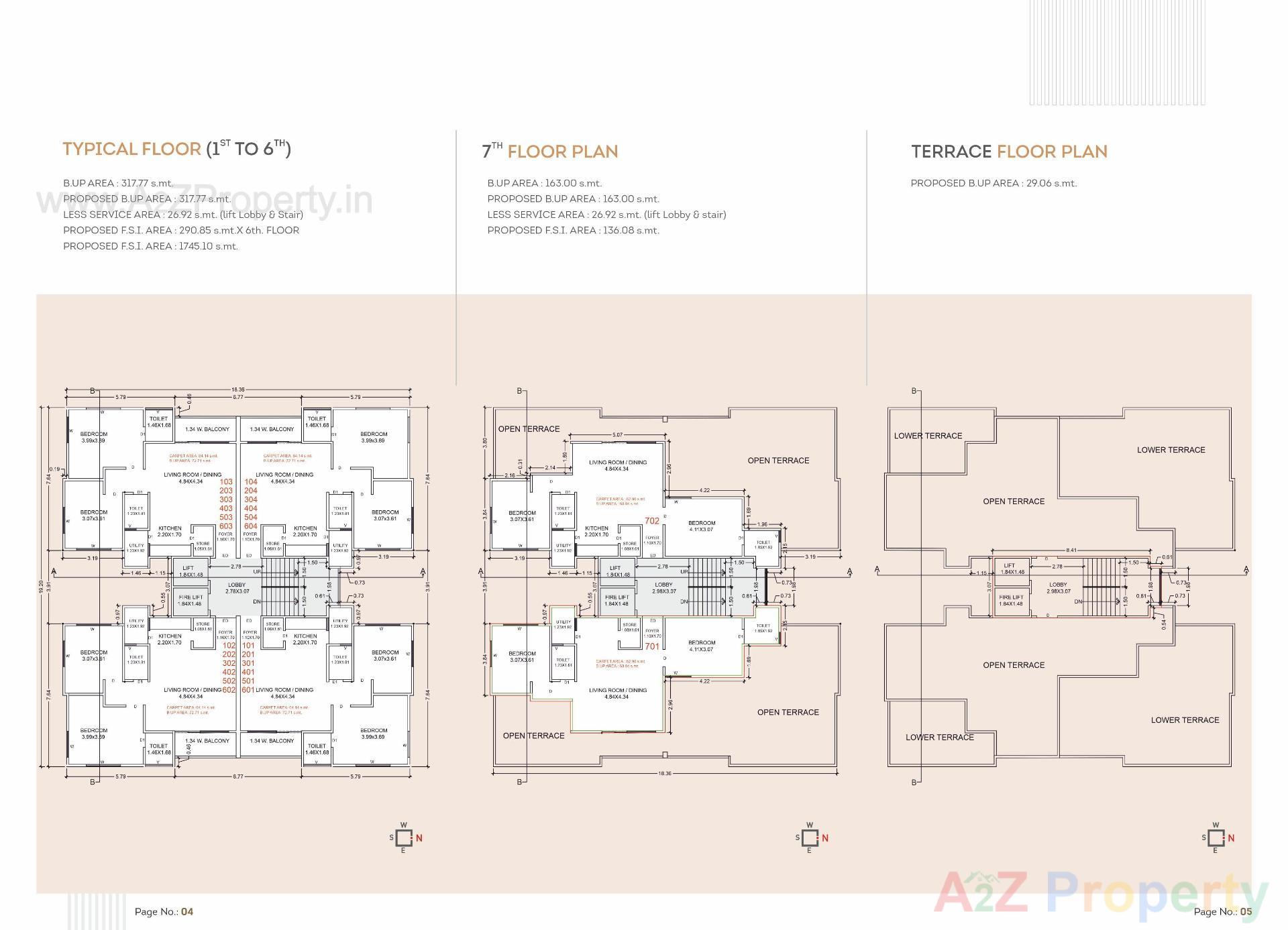 Layout of real estate project Kishan located at Bil, Vadodara, Gujarat