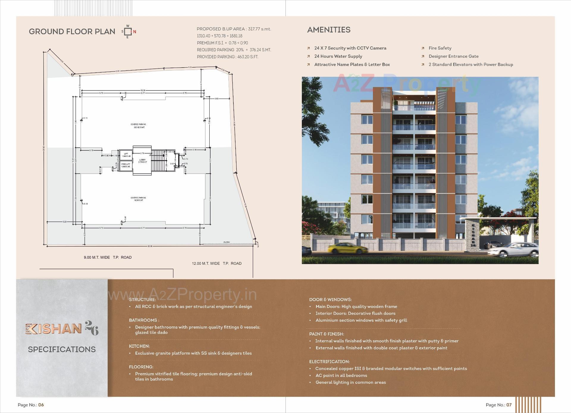  of real estate project Kishan located at Bil, Vadodara, Gujarat