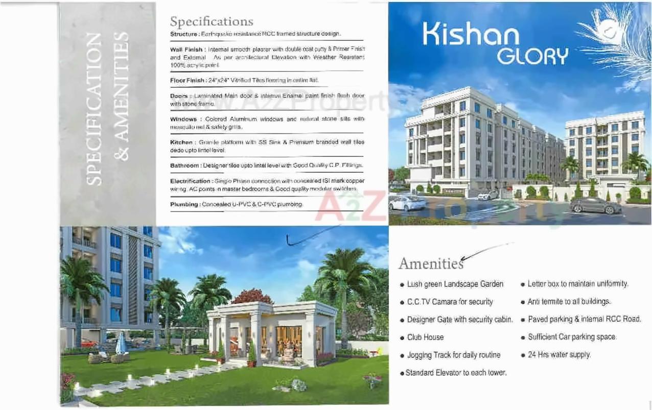  of real estate project Kishan Glory located at Bill, Vadodara, Gujarat