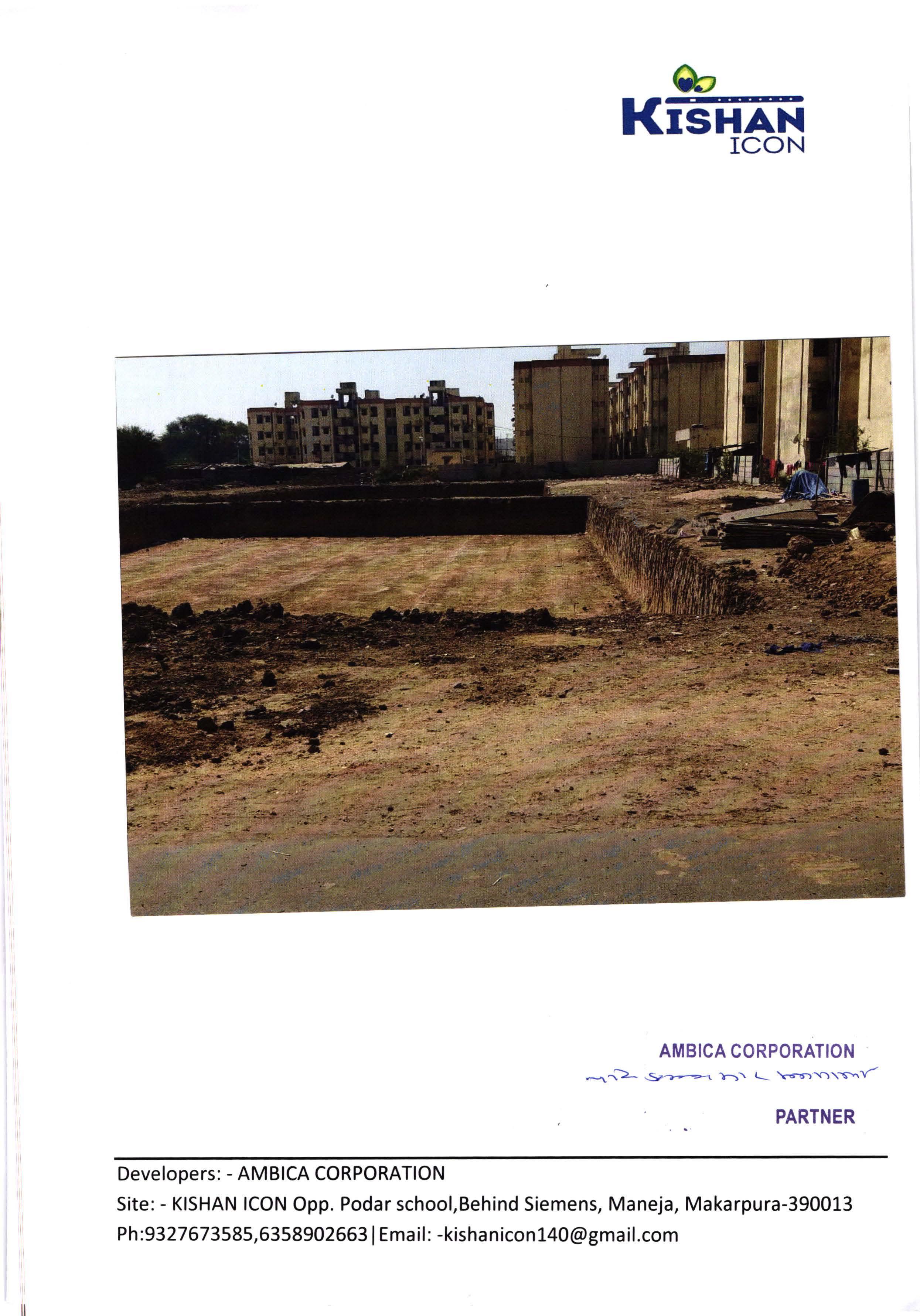 116744_const of real estate project Kishan Icon located at Maneja, Vadodara, Gujarat