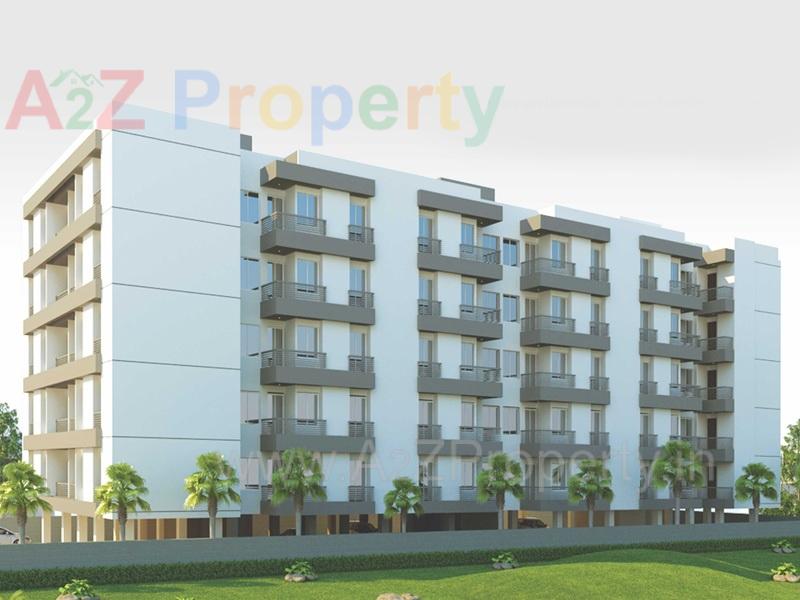 3D Elevation of real estate project Krishil Avenue located at Bhayli, Vadodara, Gujarat