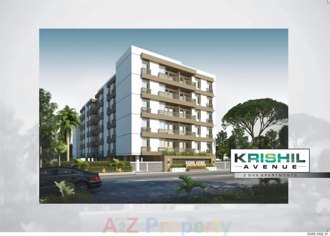3D Elevation of real estate project Krishil Avenue located at Bhayli, Vadodara, Gujarat