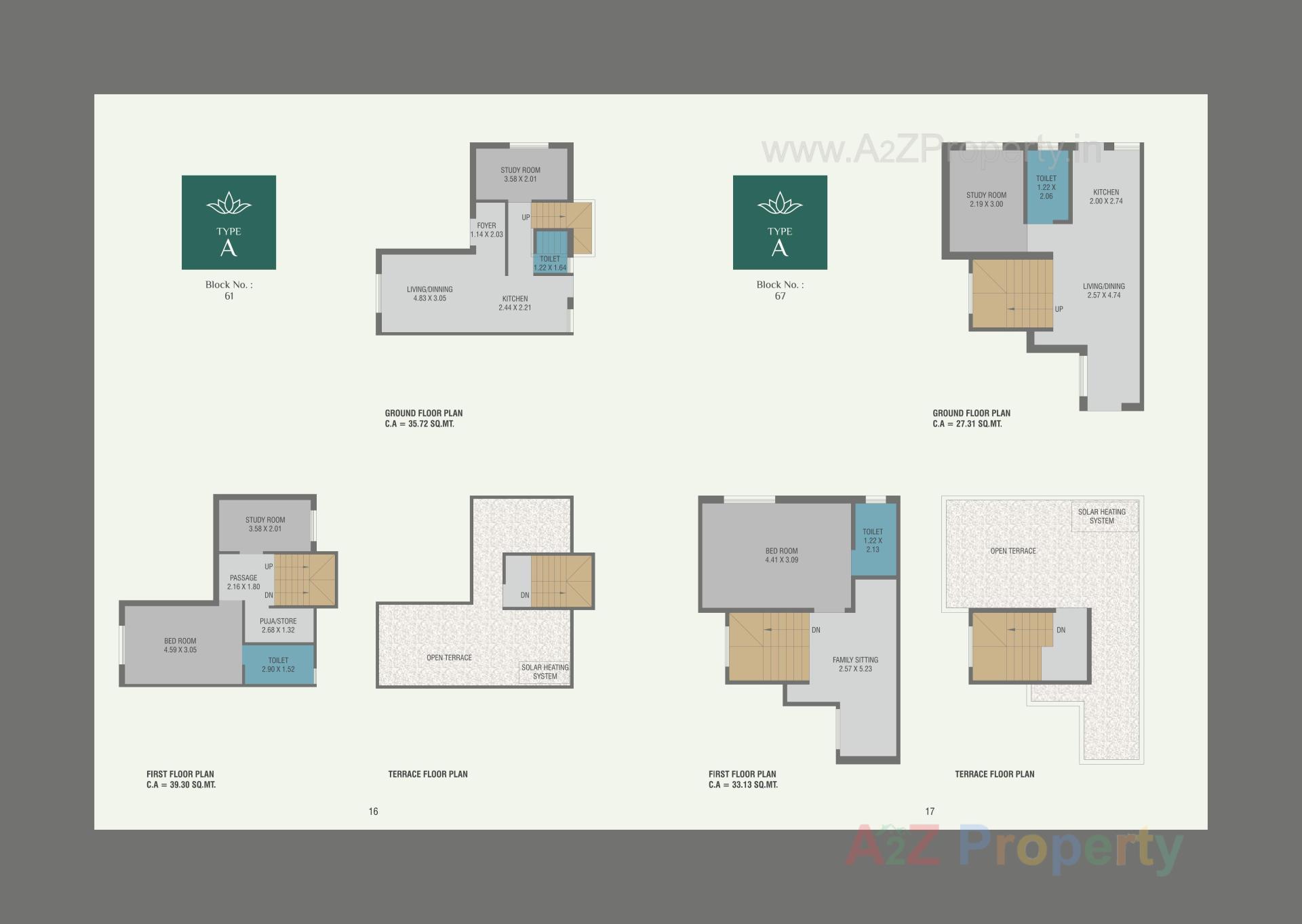 Layout of real estate project Krishna Narayan Home located at Ajod, Vadodara, Gujarat