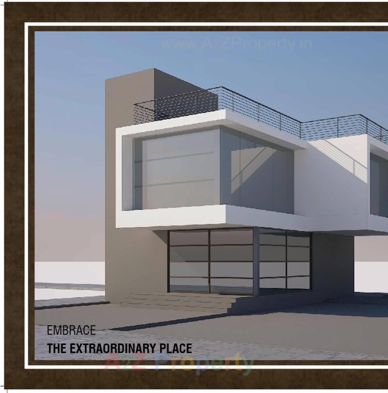3D Elevation of real estate project Krishna Paradise located at Sayajipura, Vadodara, Gujarat