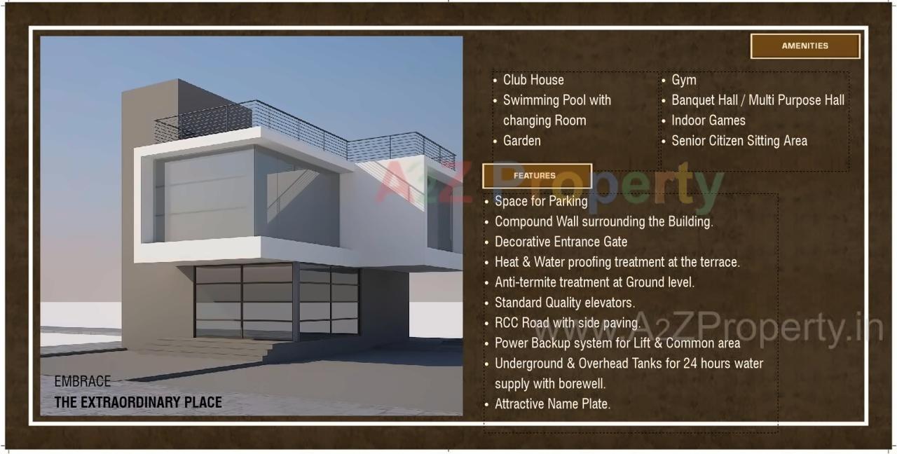  of real estate project Krishna Paradise located at Sayajipura, Vadodara, Gujarat