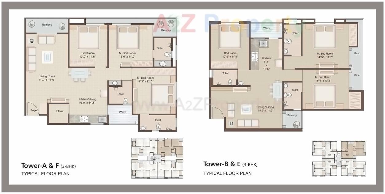 Layout of real estate project Krishna Prime located at Nizampura, Vadodara, Gujarat