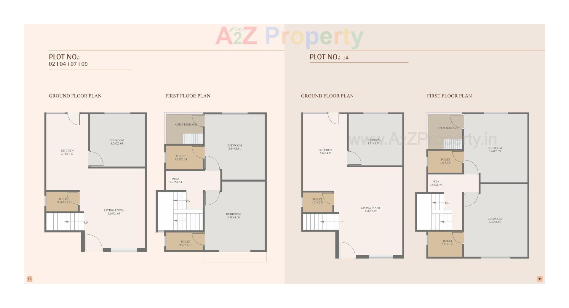 Layout of real estate project Krishna Upvan located at Varnama, Vadodara, Gujarat