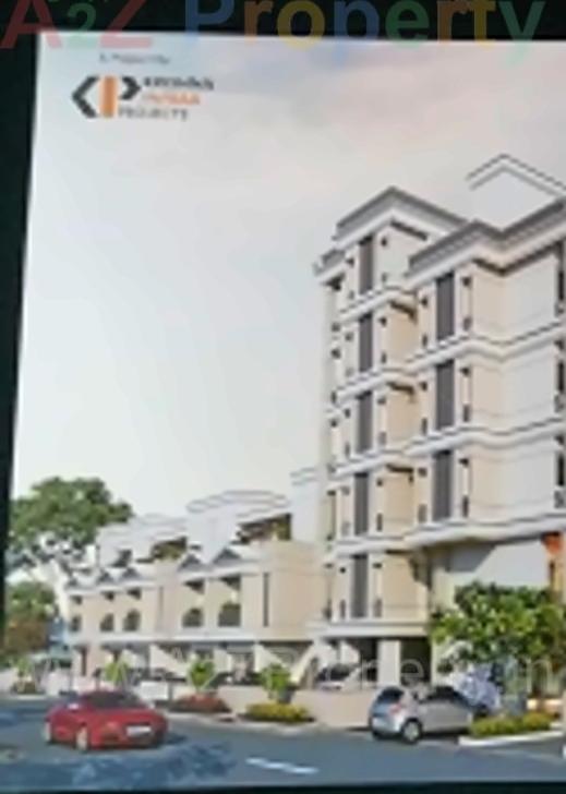 3D Elevation of real estate project Krishna Vatikaa located at Padra, Vadodara, Gujarat