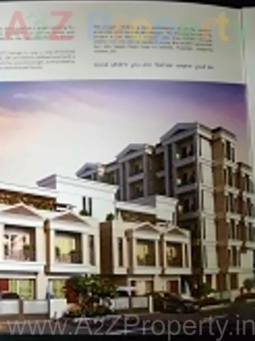 3D Elevation of real estate project Krishna Vatikaa located at Padra, Vadodara, Gujarat