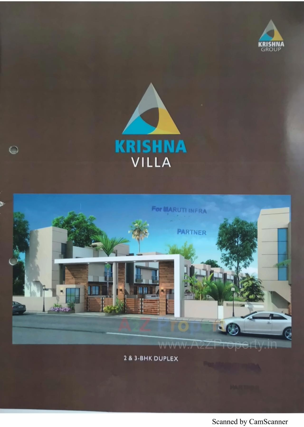  of real estate project Krishna Villa located at Dashrath, Vadodara, Gujarat