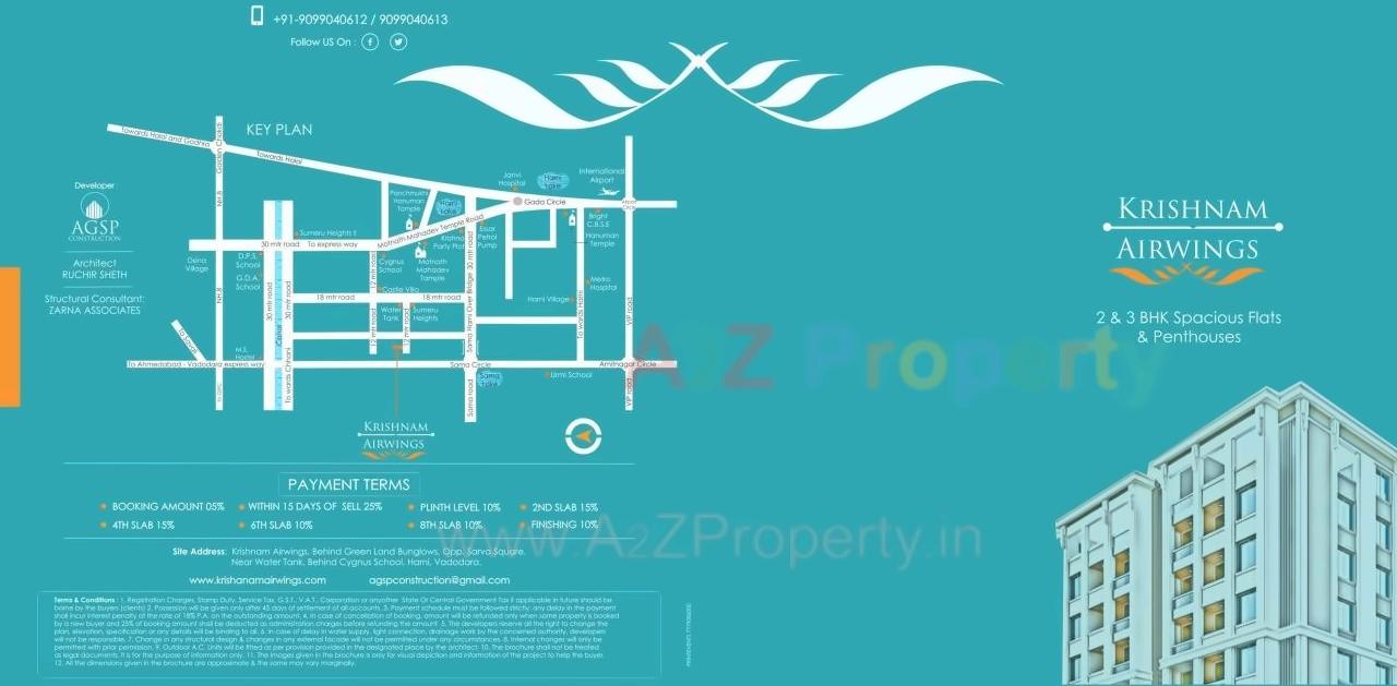  of real estate project Krishnam Airwings located at Vadodara, Vadodara, Gujarat