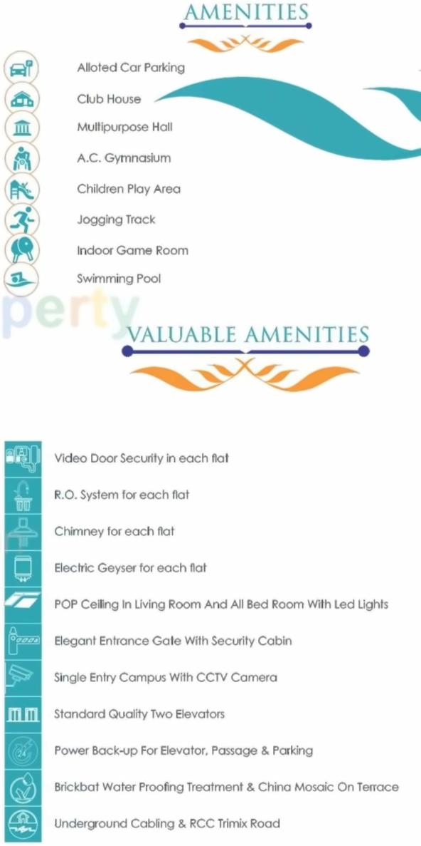 Amenities of Krishnam Airwings