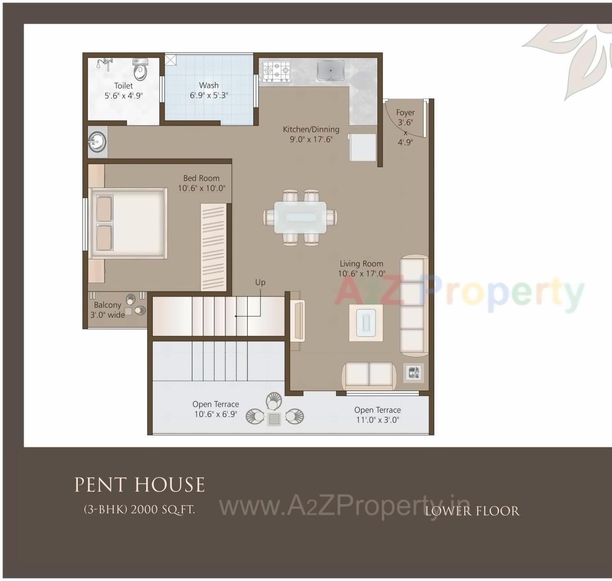 Layout of real estate project Kuber Expressions located at Ratanpur, Vadodara, Gujarat
