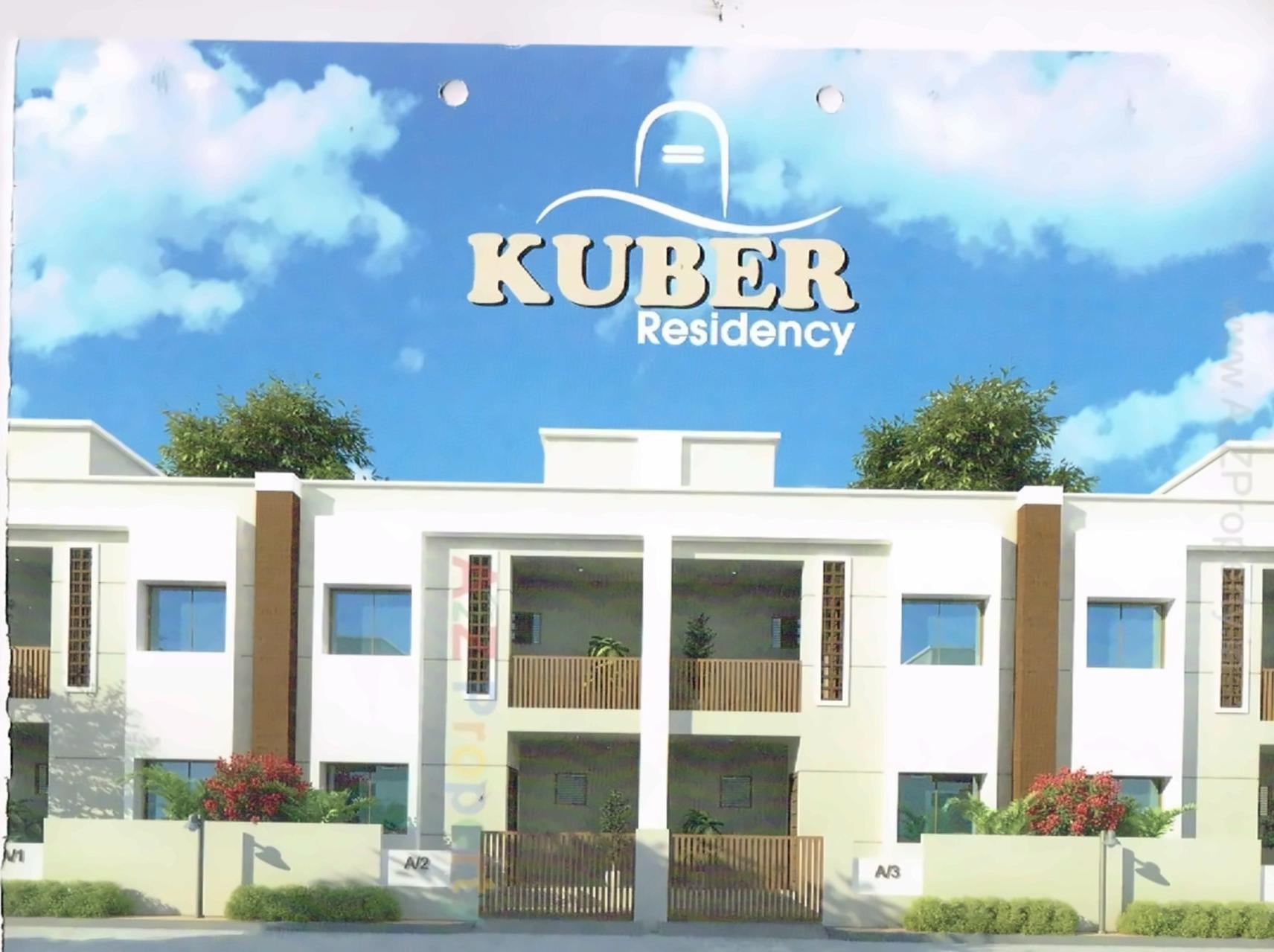 3D Elevation of real estate project Kuber Residency located at Dabhoi, Vadodara, Gujarat