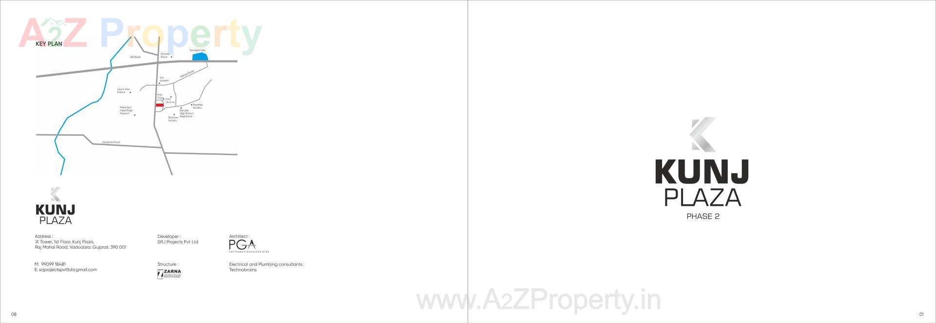  of real estate project Kunj Plaza located at Kasba, Vadodara, Gujarat