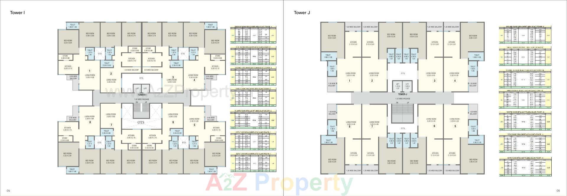 Layout of real estate project Kunj Plaza located at Kasba, Vadodara, Gujarat