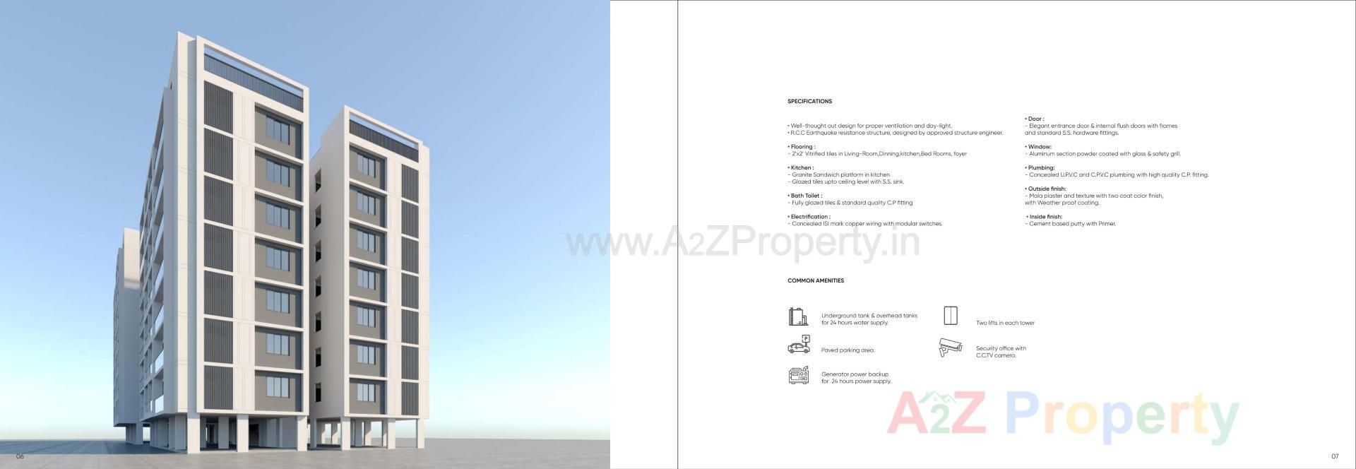  of real estate project Kunj Plaza located at Kasba, Vadodara, Gujarat