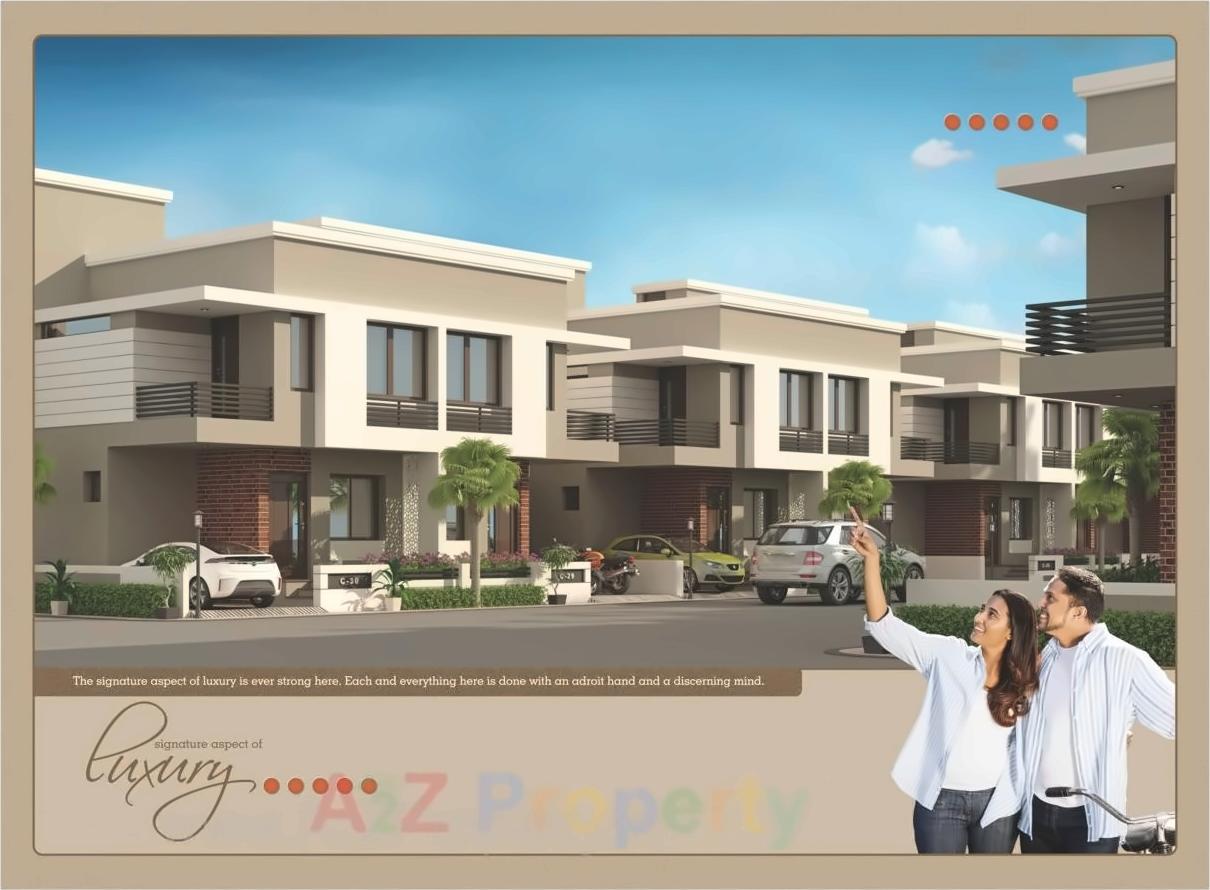 3D Elevation of real estate project Labh Bunglow located at Bill, Vadodara, Gujarat