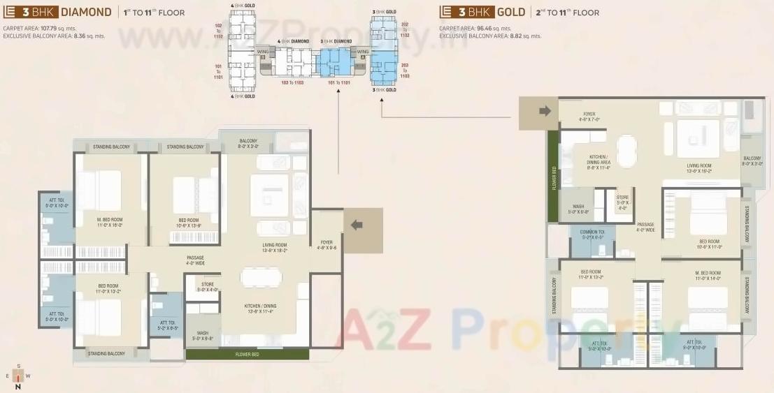 Layout of real estate project Labh Elegance located at Vadodara, Vadodara, Gujarat