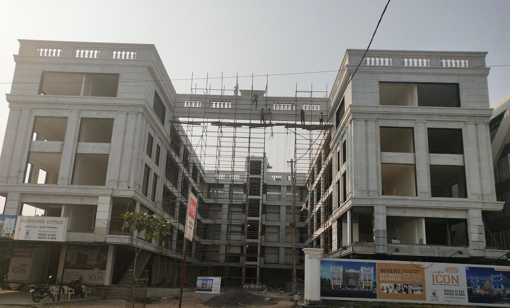 80134_const of real estate project Labh Icon located at Gotri, Vadodara, Gujarat
