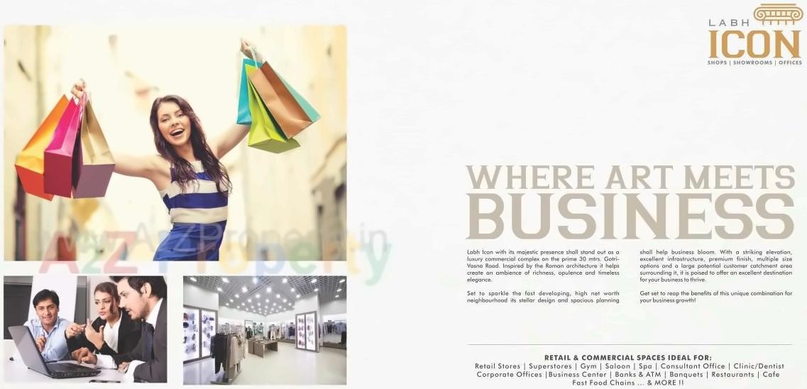  of real estate project Labh Icon located at Gotri, Vadodara, Gujarat