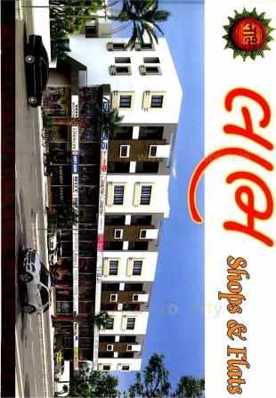 Elevation of real estate project Labh Shops   Flats located at Karjan, Vadodara, Gujarat