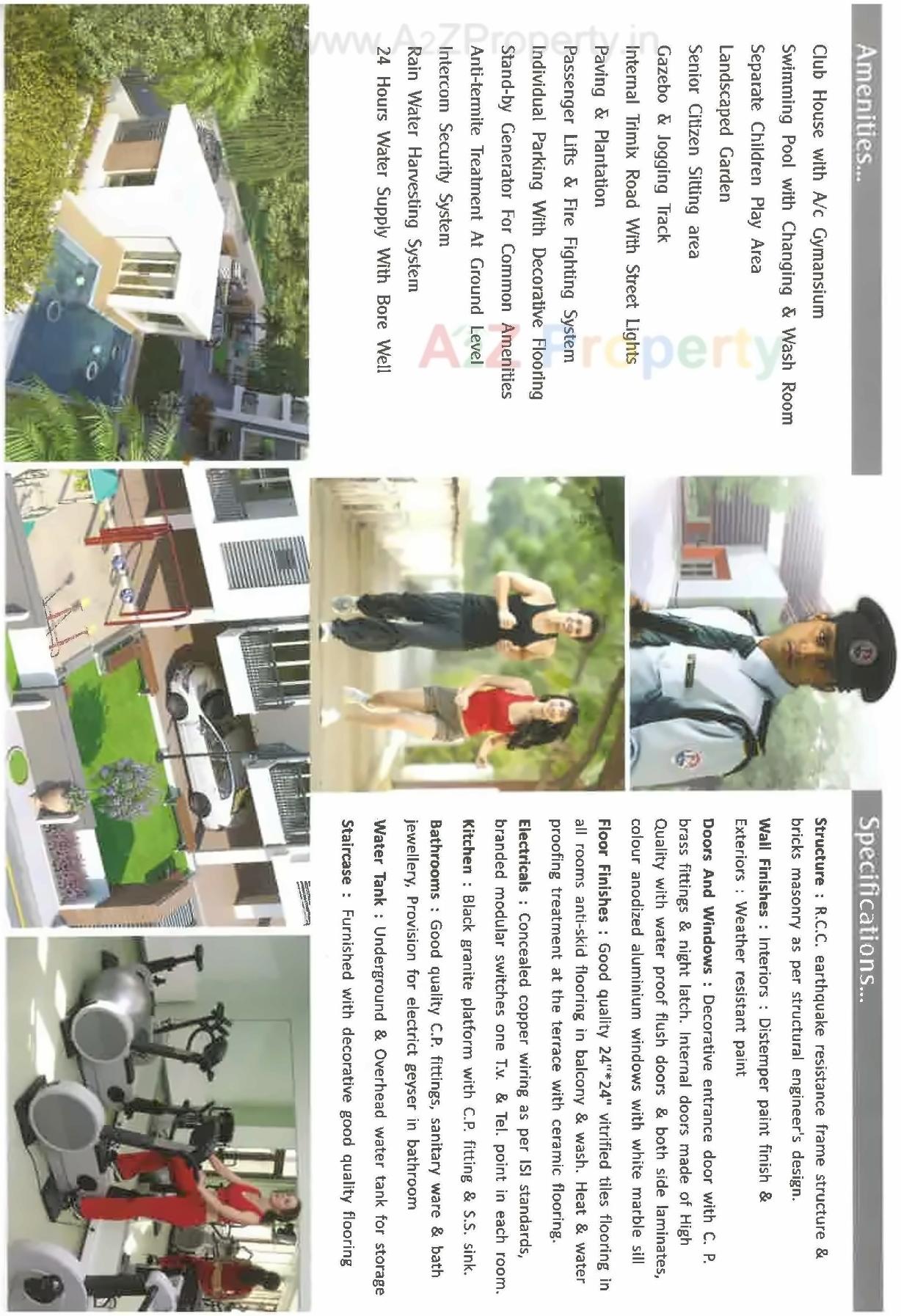 Layout of real estate project Lakeview located at Bhayli, Vadodara, Gujarat