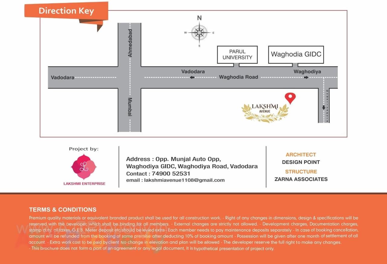  of real estate project Lakshmi Avenue located at Waghodia, Vadodara, Gujarat