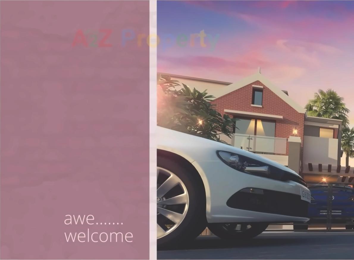 3D Elevation of real estate project Lavanya Banglows (tena   To 61, 145 To 166) located at Ankhol, Vadodara, Gujarat