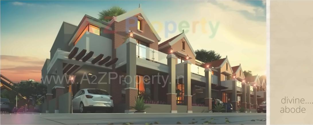 3D Elevation of real estate project Lavanya Banglows (tena   To 61, 145 To 166) located at Ankhol, Vadodara, Gujarat