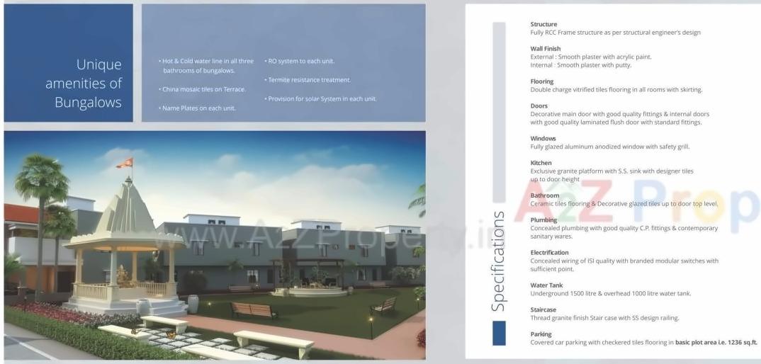  of real estate project Lavanya Banglows (tena   To 61, 145 To 166) located at Ankhol, Vadodara, Gujarat