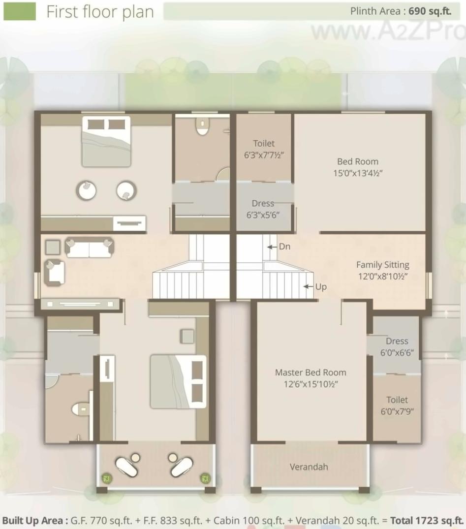 Layout of real estate project Lavanya Banglows (tena   To 61, 145 To 166) located at Ankhol, Vadodara, Gujarat