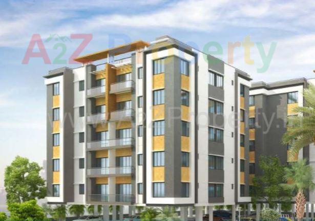 3D Elevation of real estate project Laxmi Villa located at Jambuva, Vadodara, Gujarat