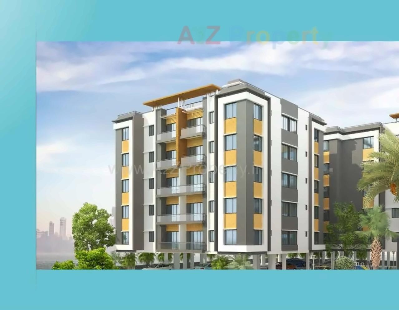 3D Elevation of real estate project Laxmi Villa located at Jambuva, Vadodara, Gujarat