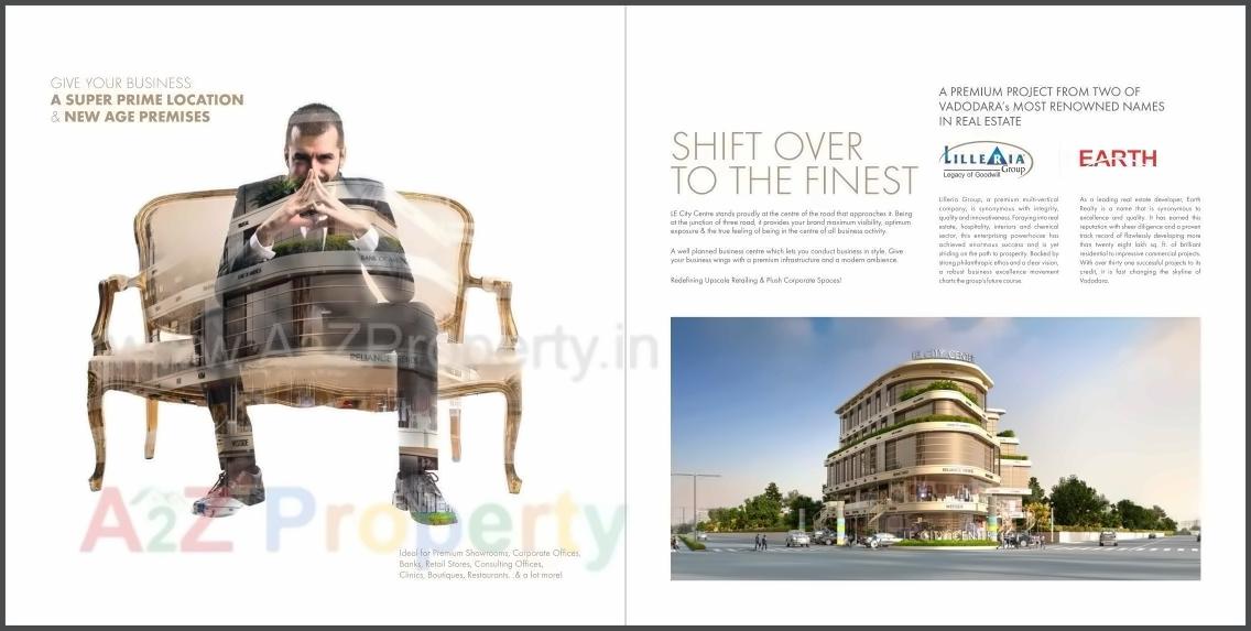  of real estate project Le City Centre located at Akota, Vadodara, Gujarat