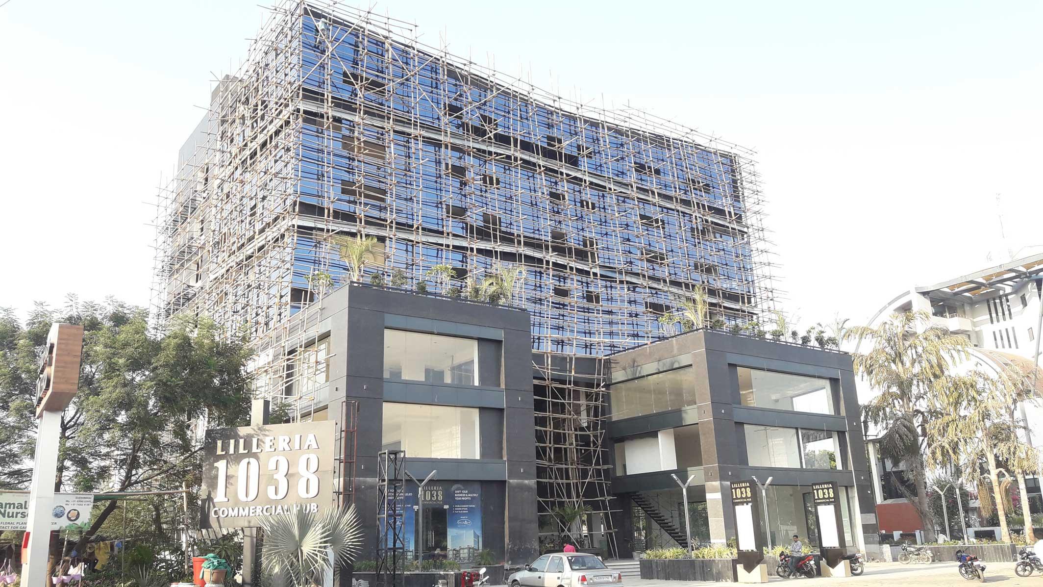 136609_const of real estate project Lilleria 10 located at Sevasi, Vadodara, Gujarat